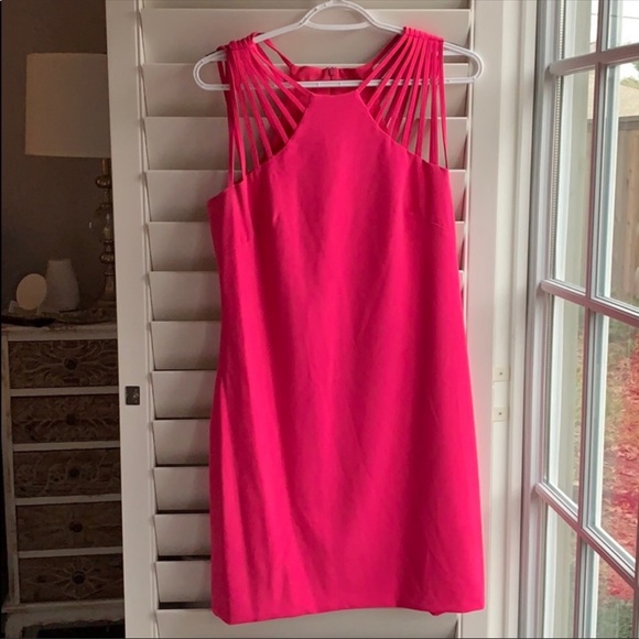 Dress the population pink dress - Picture 1 of 2